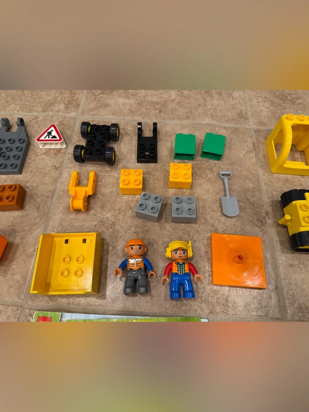 LEGO Truck & Tracked Excavator Set 10812 Duplo